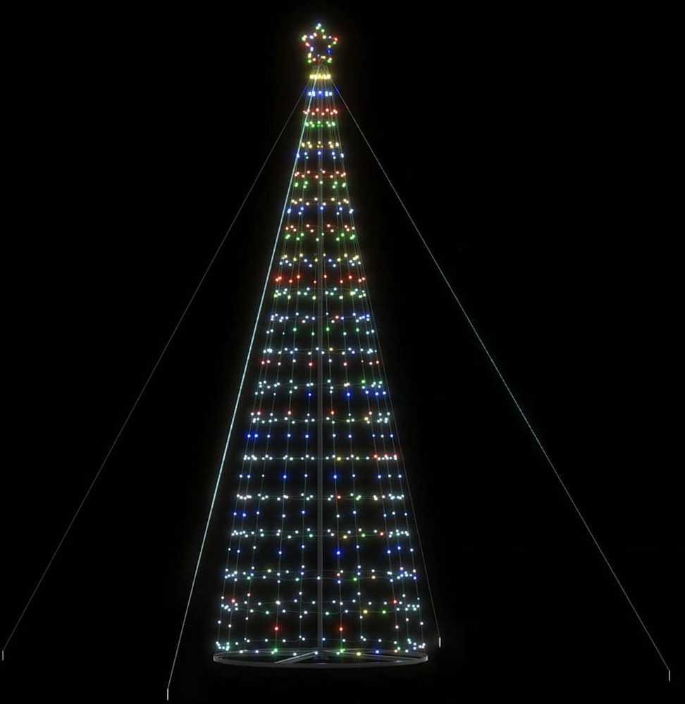 LED Kalėdų eglutė 1534 LED Spalvingi 500 cm