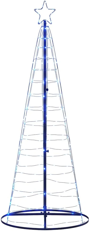 LED Kalėdų eglutė 200 LED Mėlyna 180 cm
