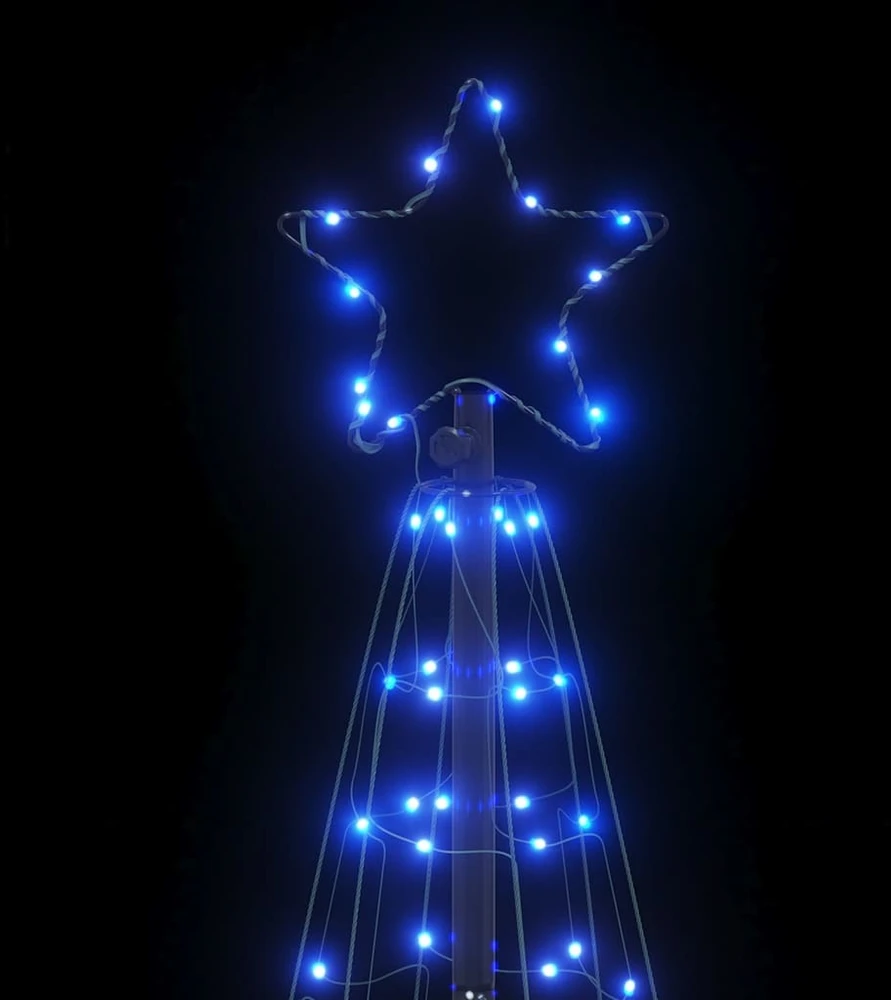 LED Kalėdų eglutė 200 LED Mėlyna 180 cm