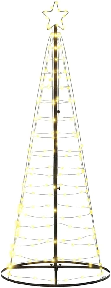 LED Kalėdų eglutė 200 LED Šiltai Balta 180 cm