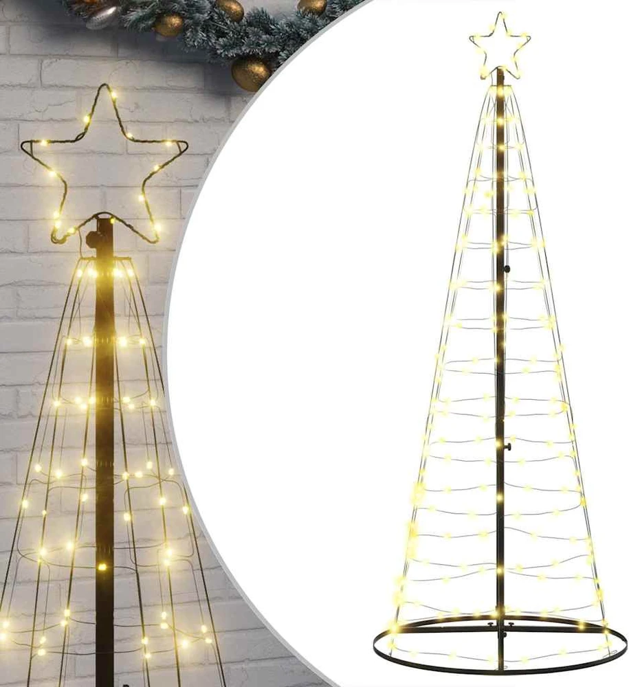 LED Kalėdų eglutė 200 LED Šiltai Balta 180 cm