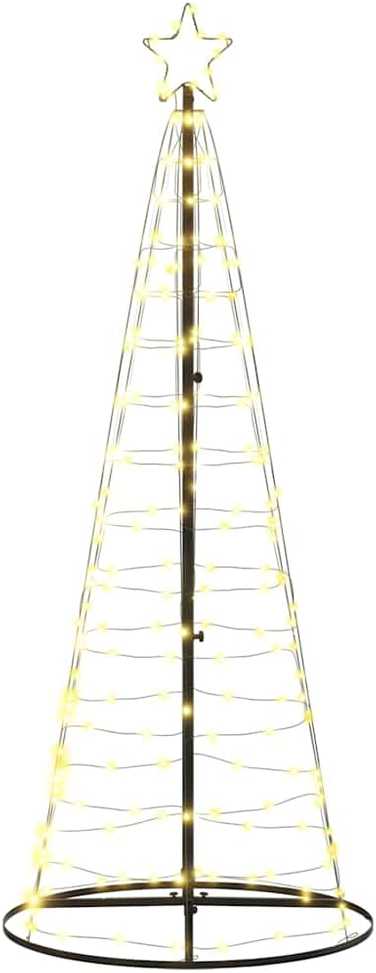 LED Kalėdų eglutė 200 LED Šiltai Balta 180 cm