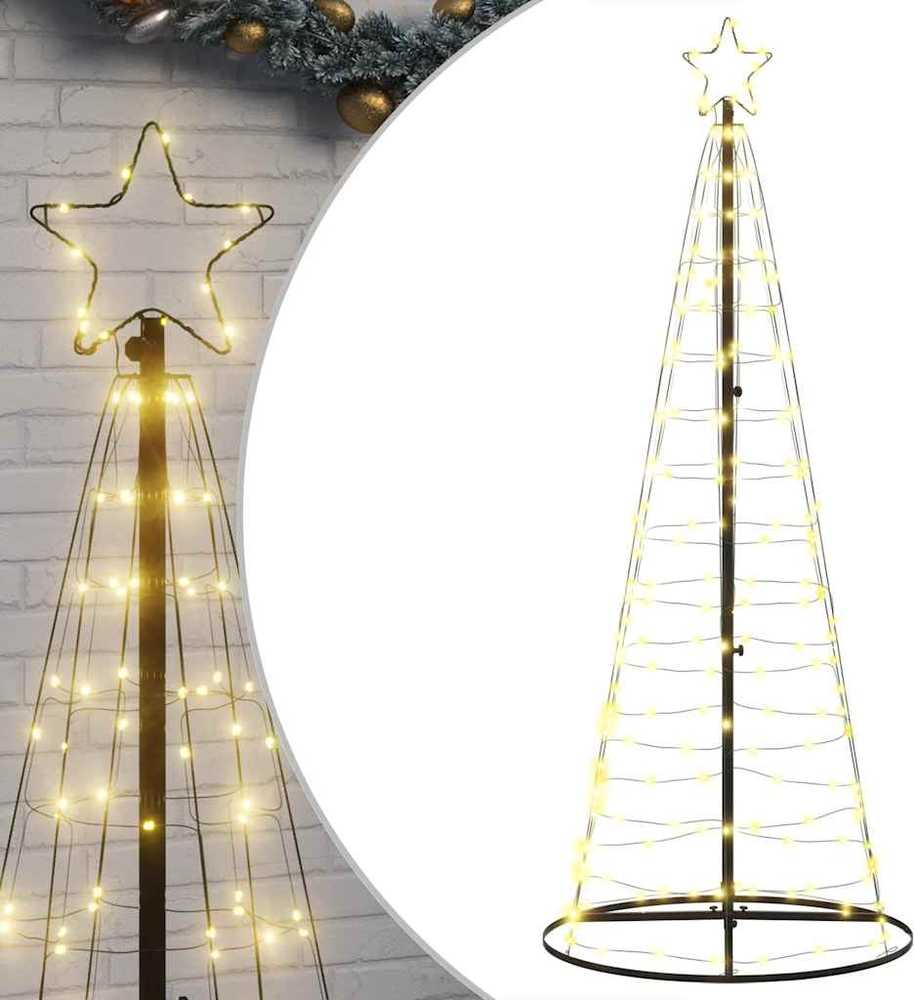 LED Kalėdų eglutė 200 LED Šiltai Balta 180 cm