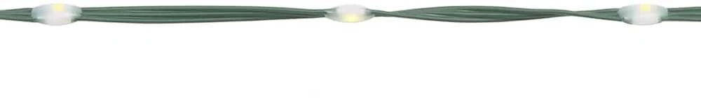 LED Kalėdų eglutė 339 LED Šalta Balta 187 cm