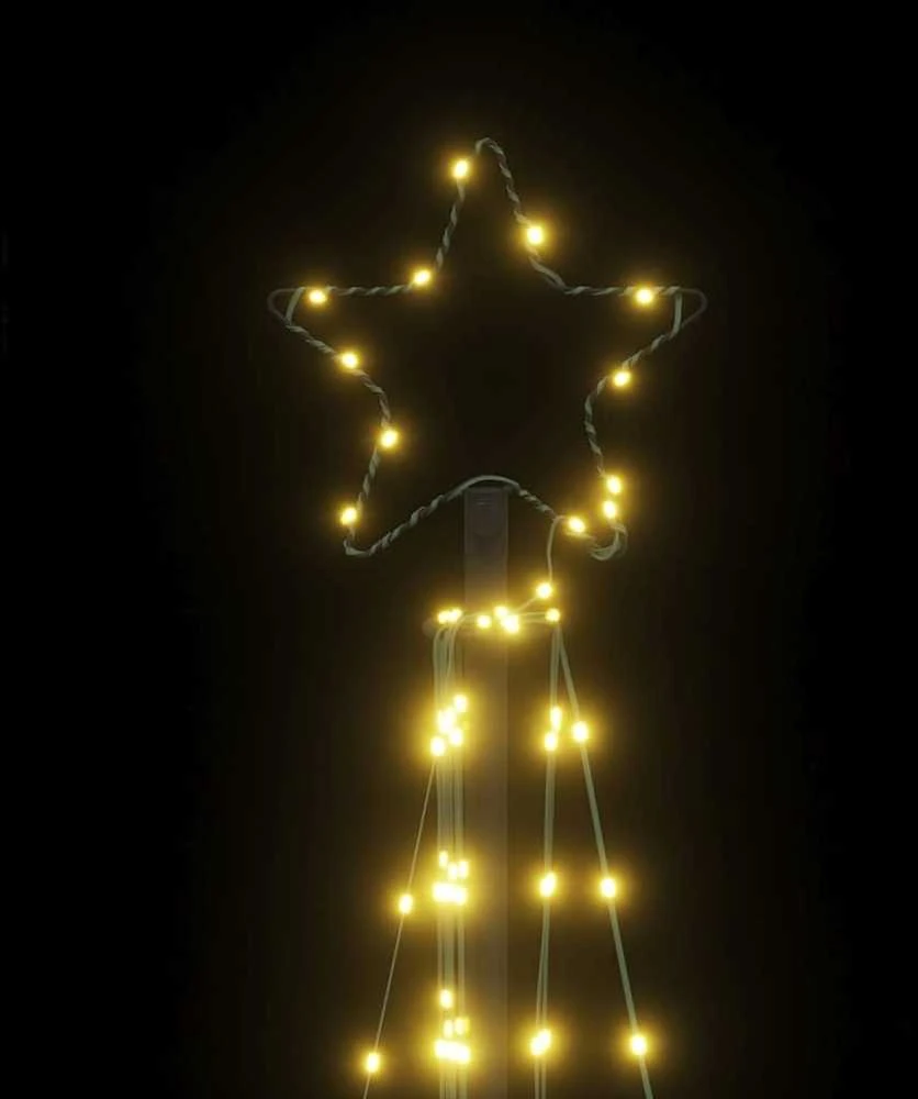 LED Kalėdų eglutė 339 LED Šiltai Balta 182 cm