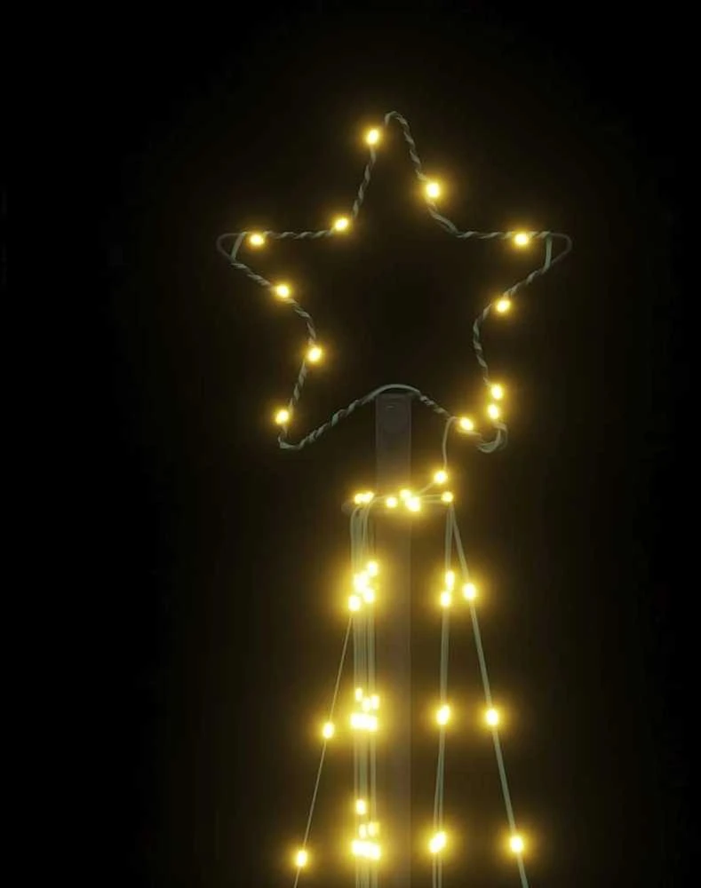 LED Kalėdų eglutė 339 LED Šiltai Balta 187 cm