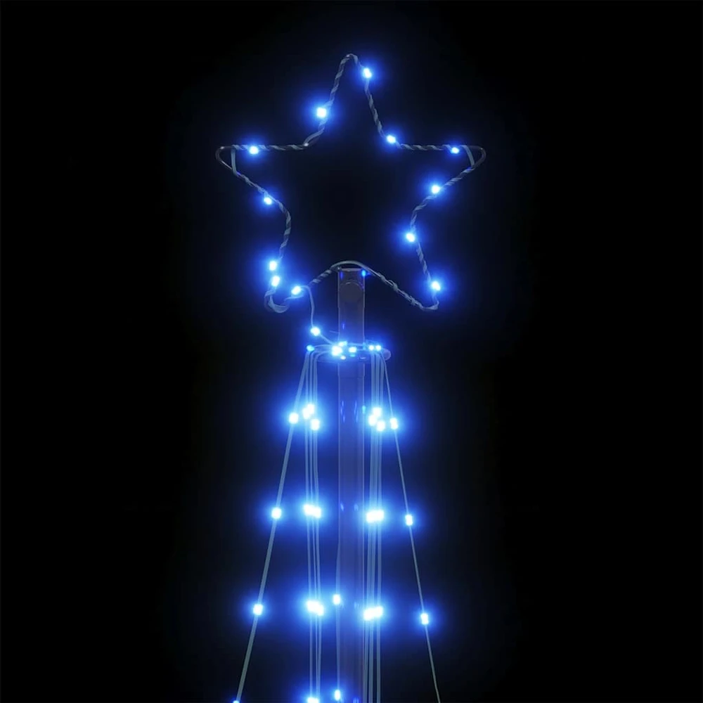 LED Kalėdų eglutė 363 LED Mėlyna 182 cm