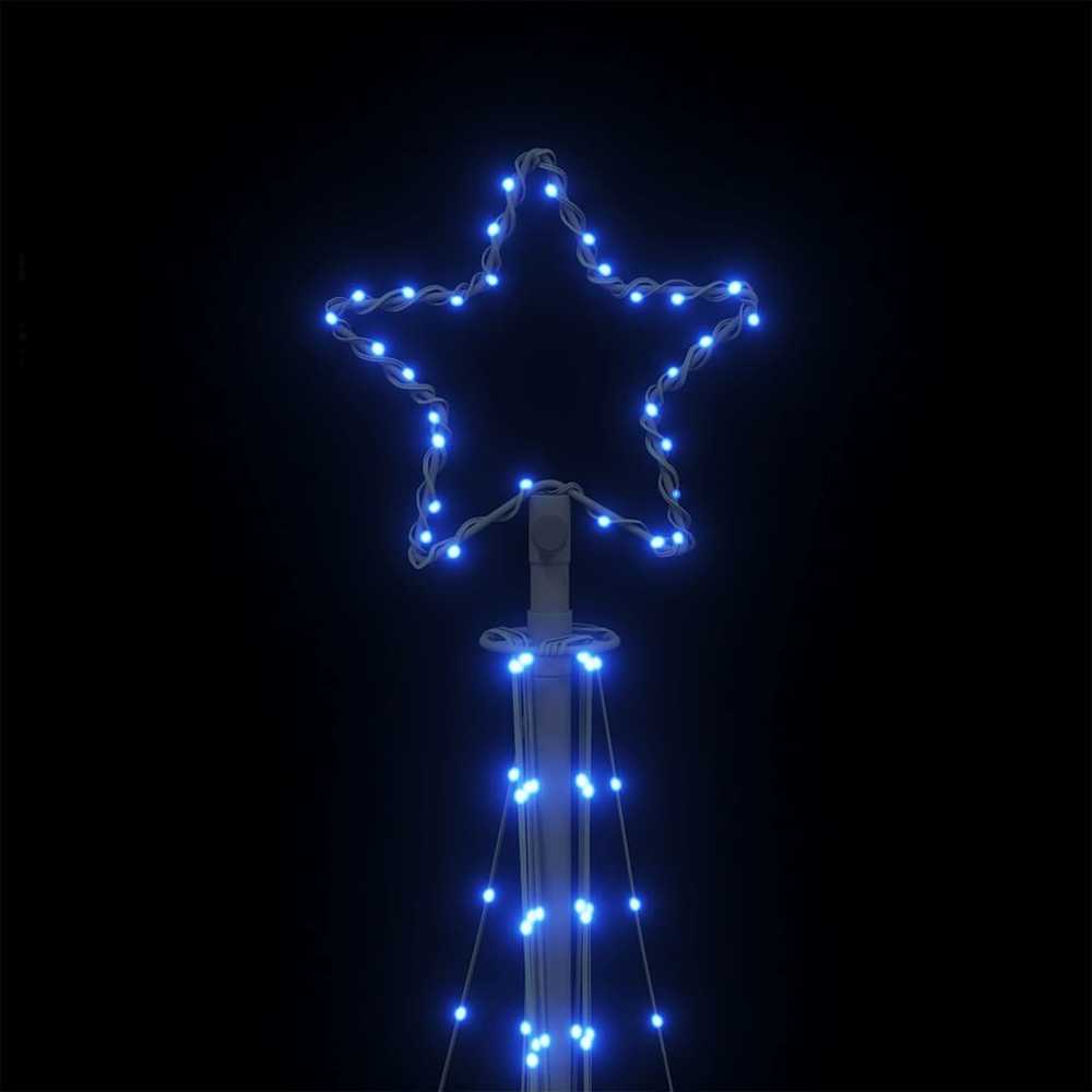 LED Kalėdų eglutė 447 LED Mėlyna 250 cm