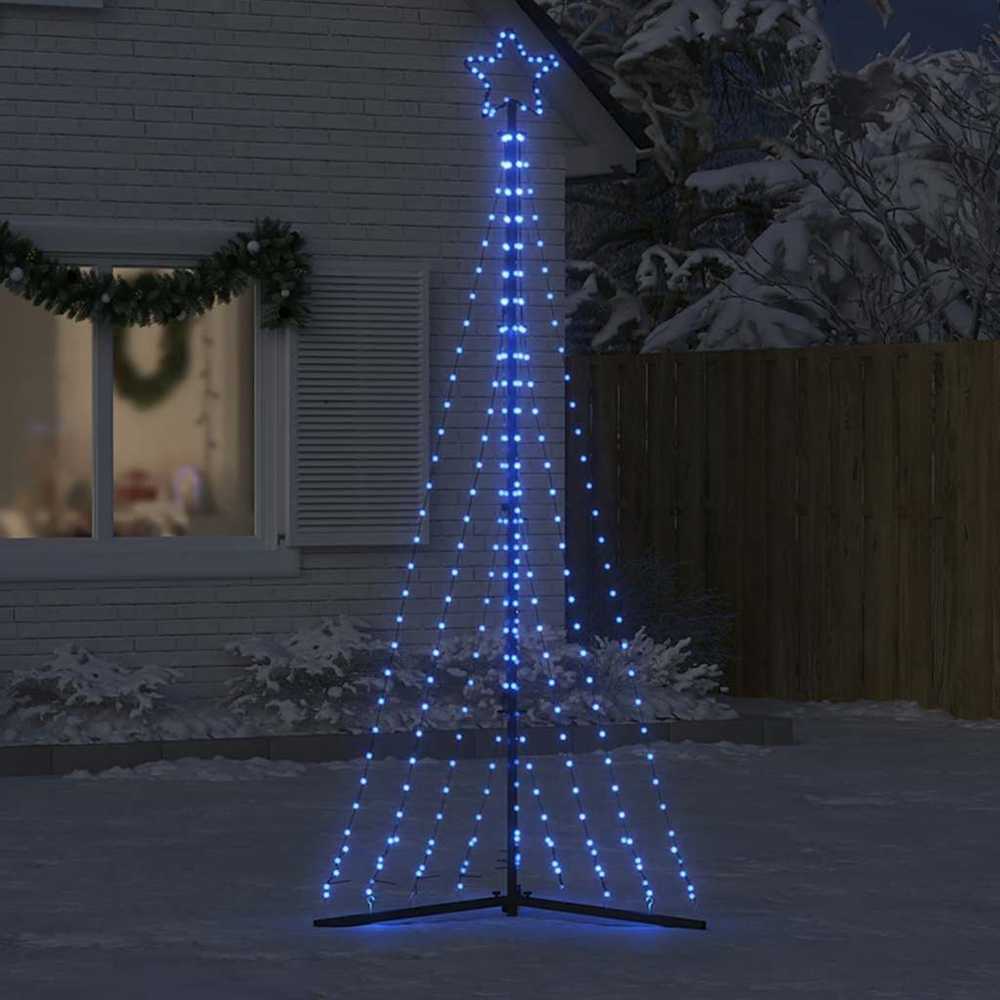 LED Kalėdų eglutė 447 LED Mėlyna 250 cm