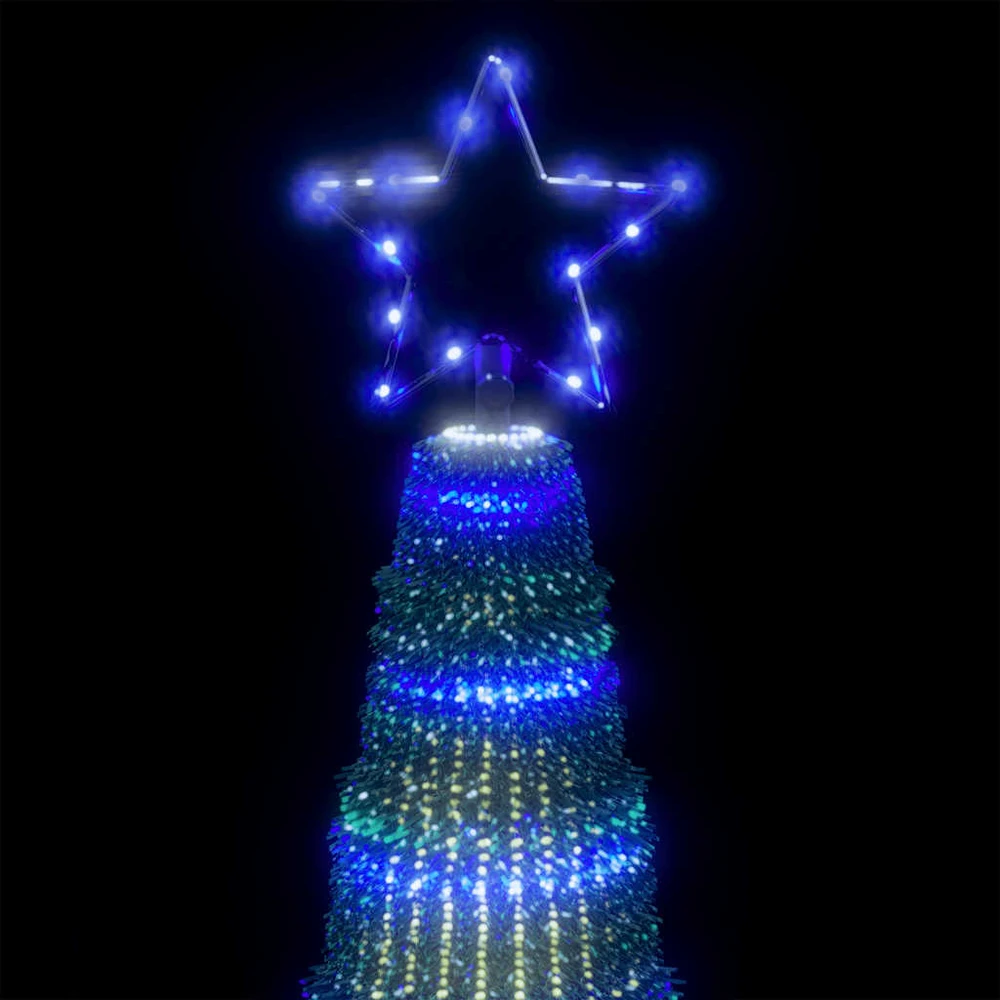 LED Kalėdų eglutė 475 LED Mėlyna 247 cm