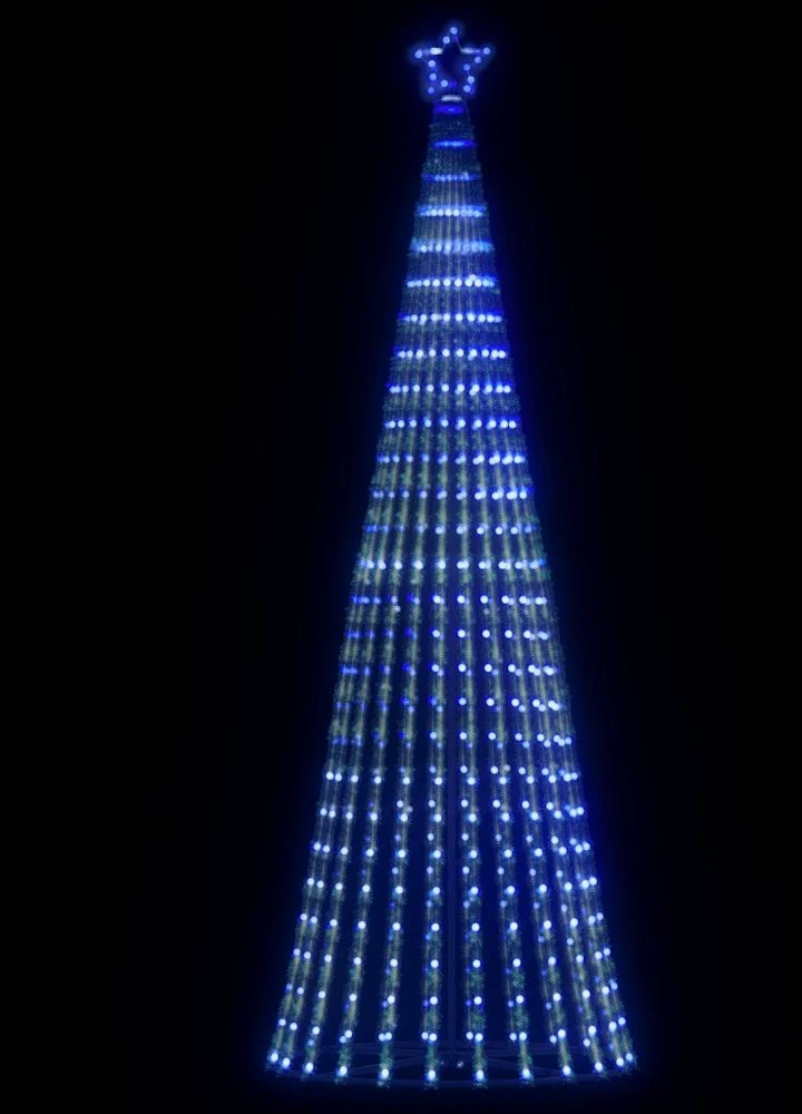 LED Kalėdų eglutė 475 LED Mėlyna 247 cm