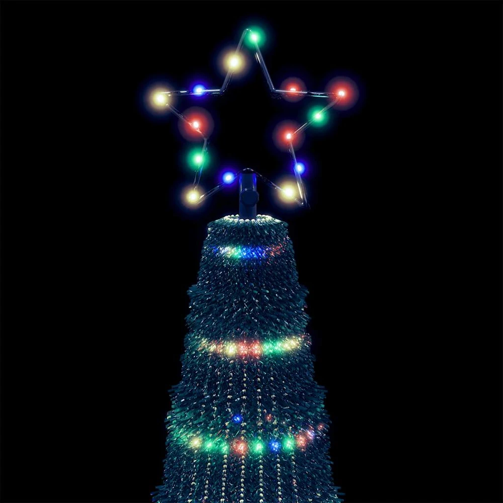 LED Kalėdų eglutė 475 LED Spalvingi 247 cm