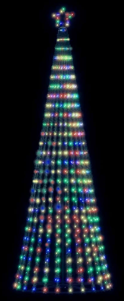 LED Kalėdų eglutė 475 LED Spalvingi 247 cm