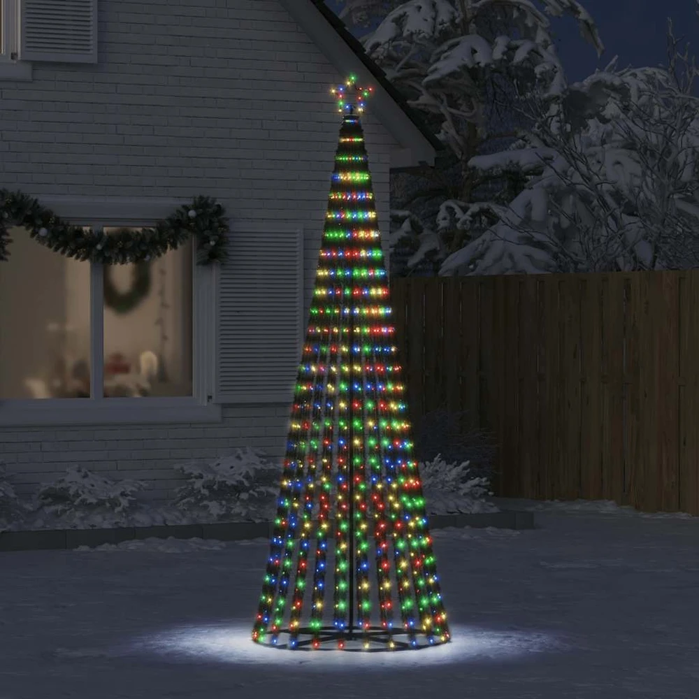 LED Kalėdų eglutė 475 LED Spalvingi 247 cm