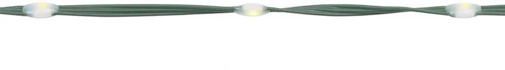 LED Kalėdų eglutė 483 LED Šalta Balta 240 cm
