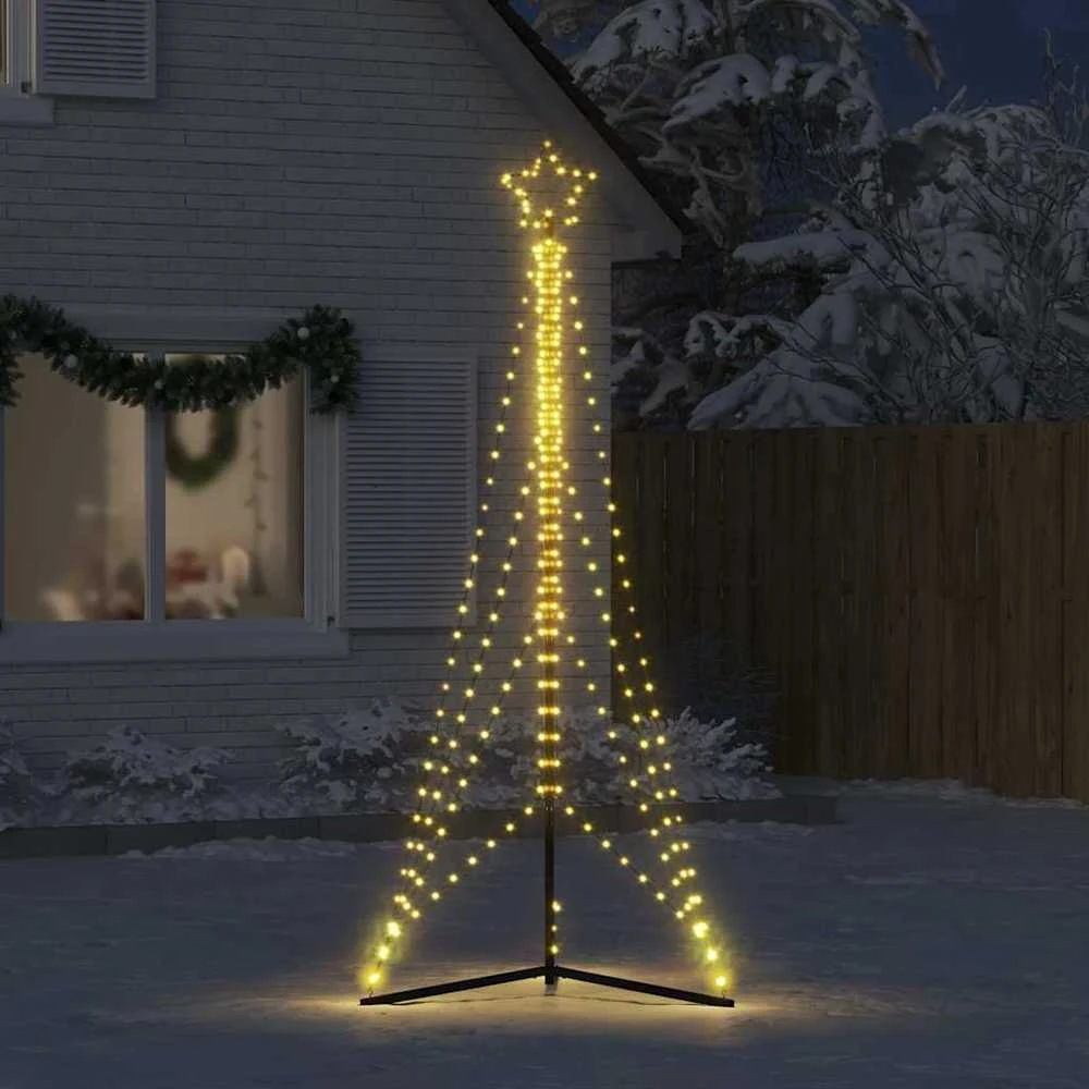 LED Kalėdų eglutė 483 LED Šiltai Balta 240 cm