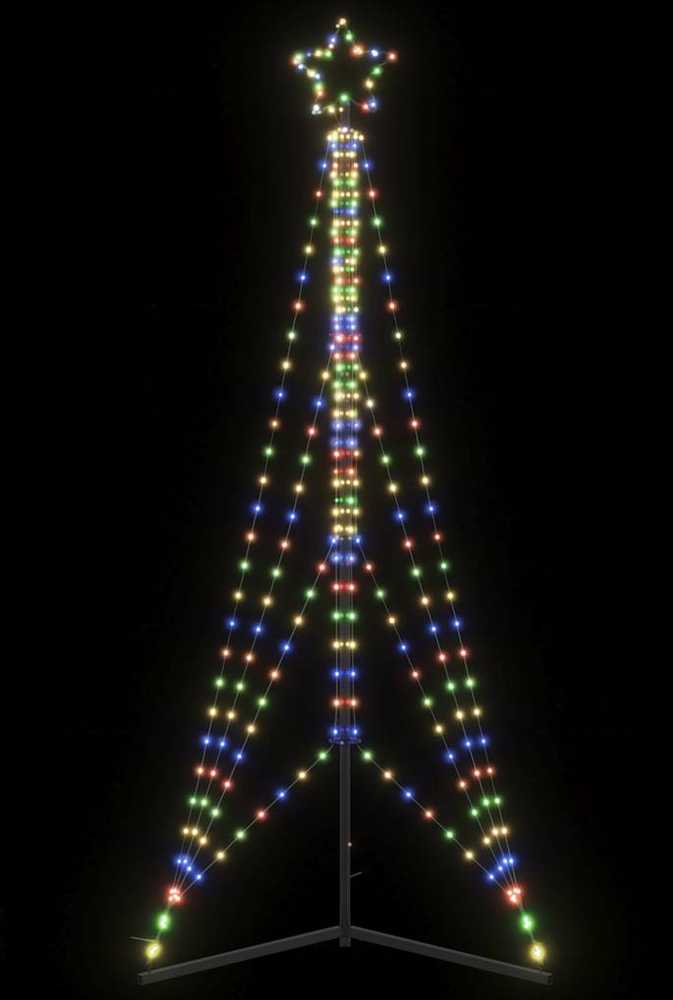 LED Kalėdų eglutė 483 LED Spalvingi 240 cm