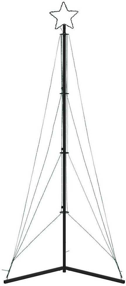 LED Kalėdų eglutė 483 LED Spalvingi 240 cm