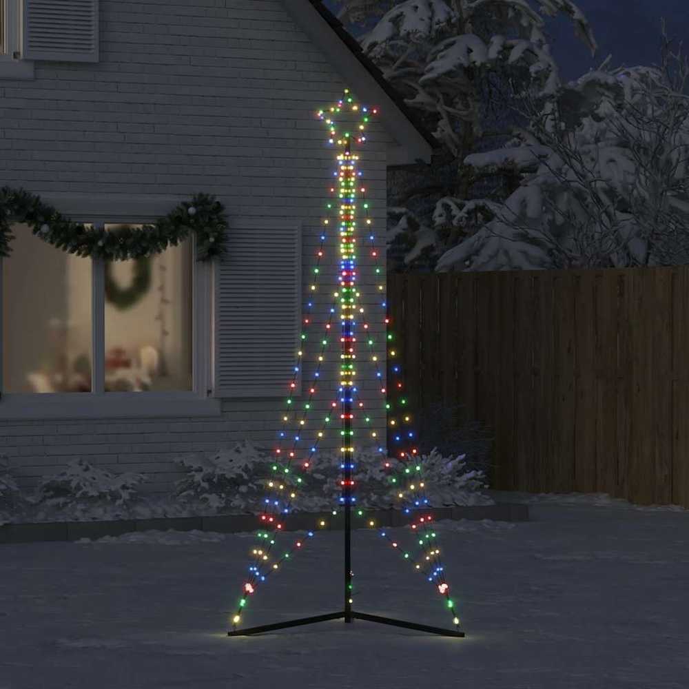 LED Kalėdų eglutė 483 LED Spalvingi 240 cm