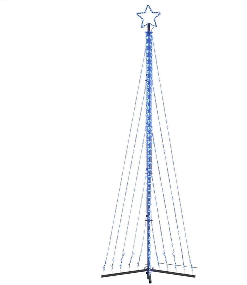 LED Kalėdų eglutė 495 LED Mėlyna 300,5 cm