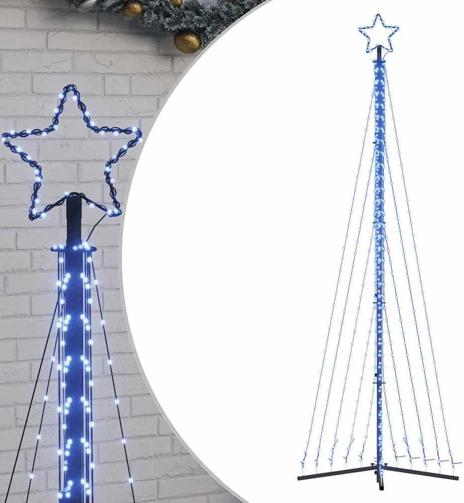 LED Kalėdų eglutė 495 LED Mėlyna 300,5 cm