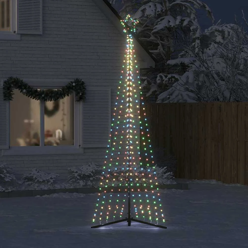 LED Kalėdų eglutė 495 LED Spalvingi 300,5 cm