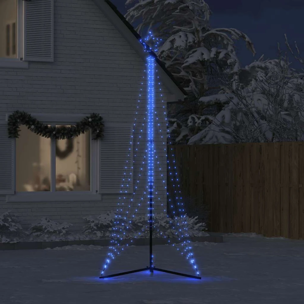 LED Kalėdų eglutė 525 LED Mėlyna 302 cm