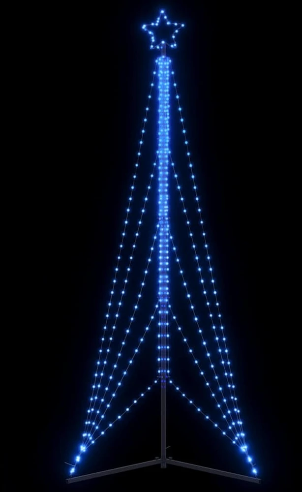 LED Kalėdų eglutė 525 LED Mėlyna 302 cm