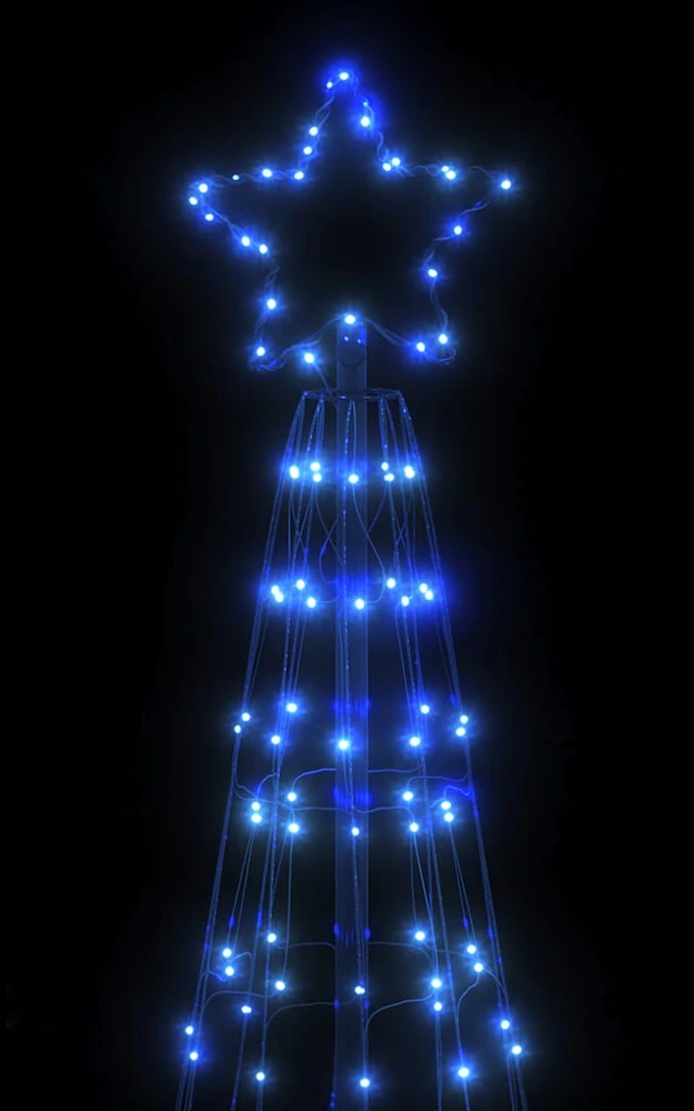 LED Kalėdų medis EKENAS Įvairių spalvų Plienas Mėlyna