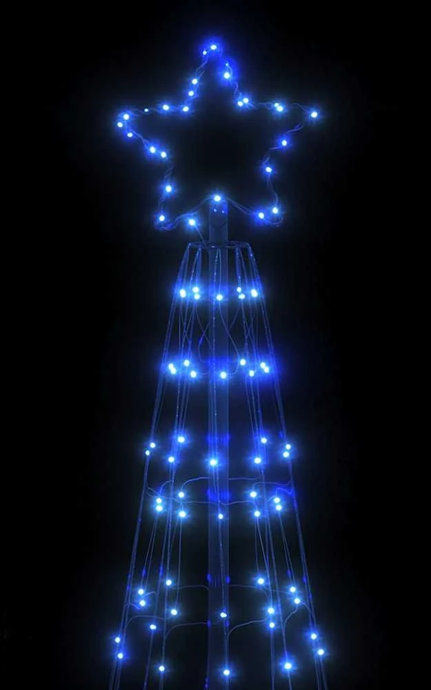 LED Kalėdų eglutė 550 LED Mėlyna 300 cm