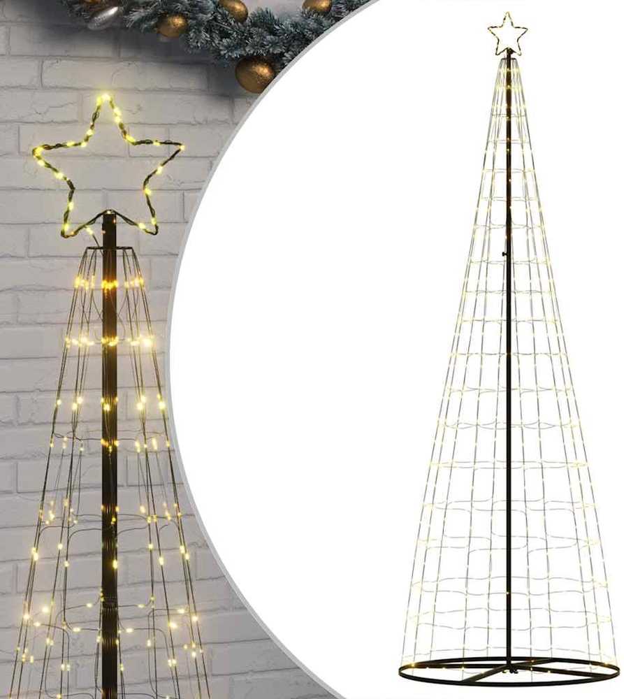 LED Kalėdų eglutė 550 LED Šiltai balta 300 cm