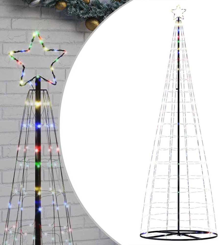 LED Kalėdų eglutė 550 LED Spalvingi 300 cm