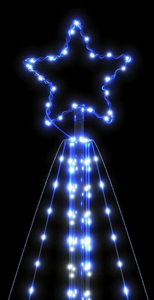 LED Kalėdų eglutė 615 LED Mėlyna 404,5 cm