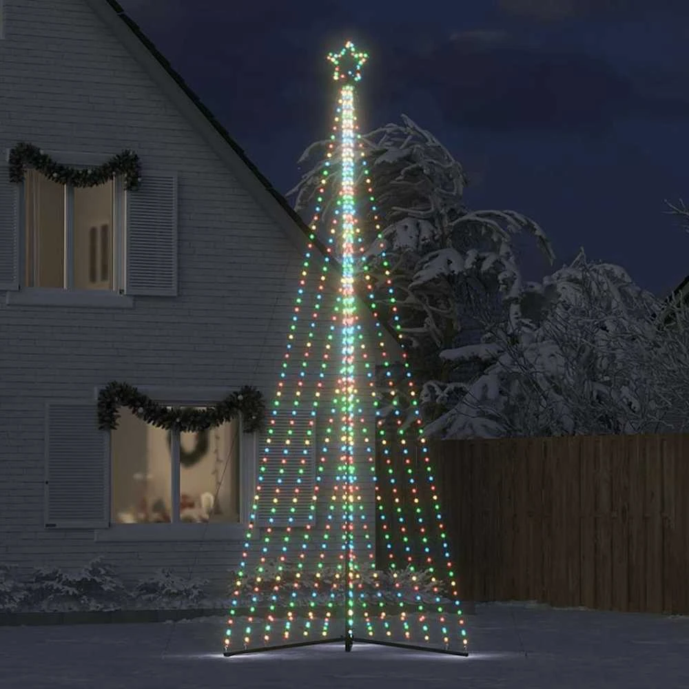 LED Kalėdų eglutė 789 LED Spalvingi 476 cm