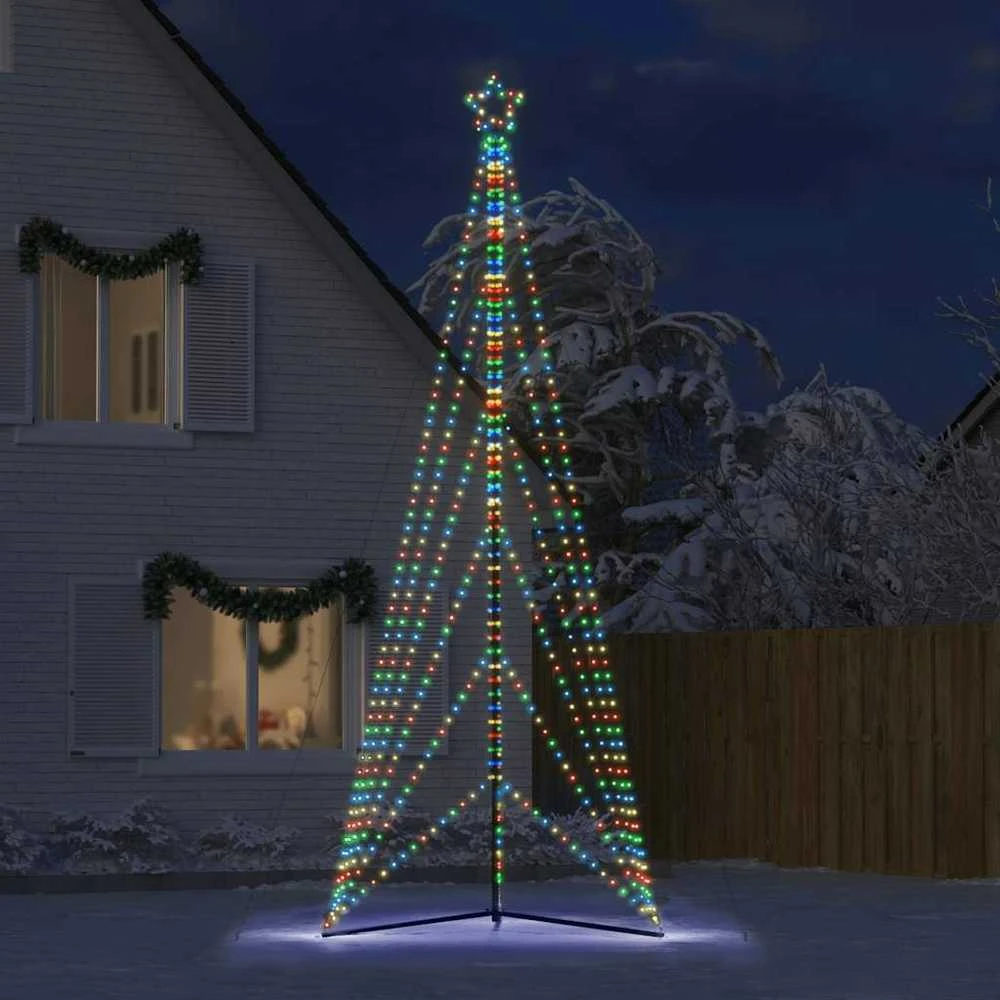 LED Kalėdų eglutė 861 LED Spalvinga 478 cm