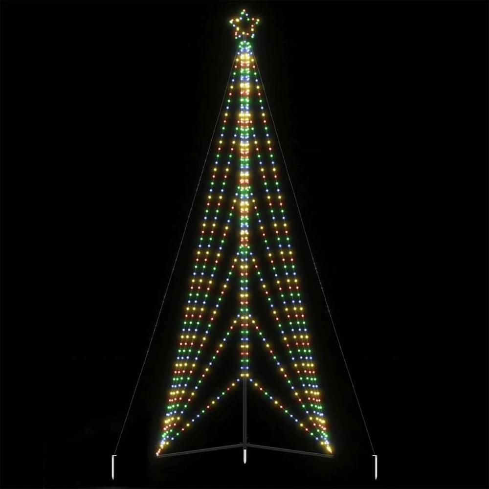LED Kalėdų eglutė 861 LED Spalvinga 478 cm