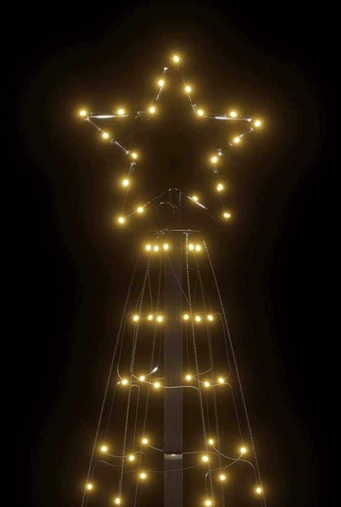 Šviečianti Kalėdų eglutė, 180cm, 220 šiltų LED, kūgio formos