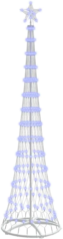 LED Kalėdų medis Mėlyna 250 cm metalas