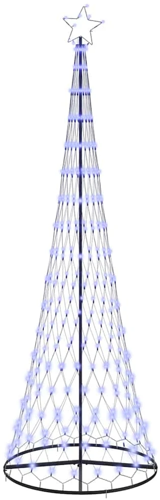 LED Kalėdų medis Mėlyna 300 cm metalas