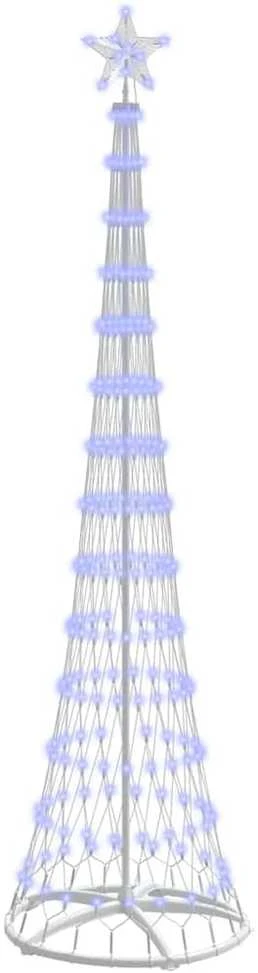 LED Kalėdų medis Mėlyna 250 cm metalas
