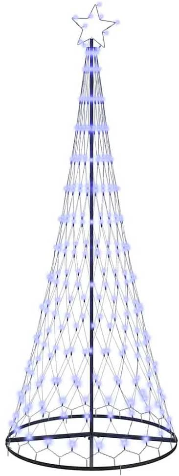 LED Kalėdų medis Mėlyna 250 cm metalas