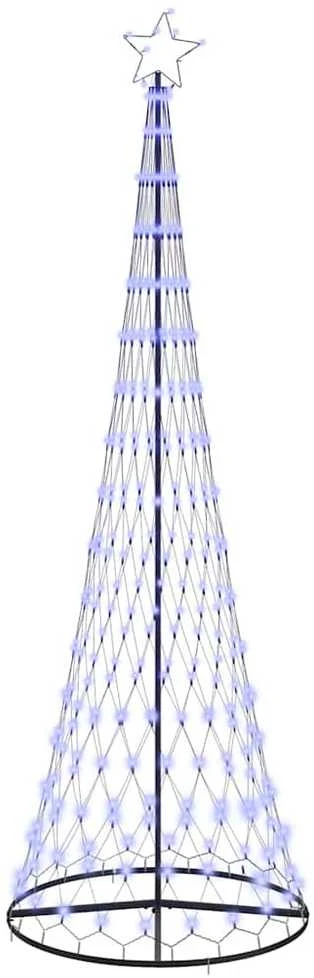 LED Kalėdų medis Mėlyna 302,5 cm metalas