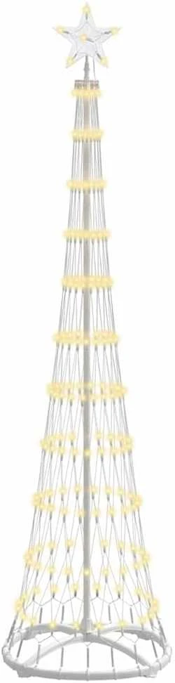LED Kalėdų medis Šilta balta 51 x 51 x 190 cm metalas