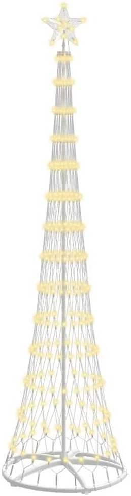 LED Kalėdų medis Šilta balta 250 cm metalas