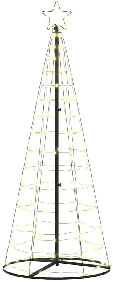LED Kalėdų medis EKENAS 250 cm 390 LED Šilta balta Plienas