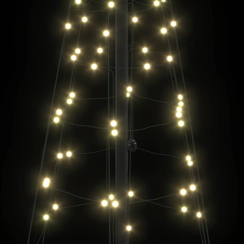 LED Kalėdų medis EKENAS 250 cm 390 LED Šilta balta Plienas
