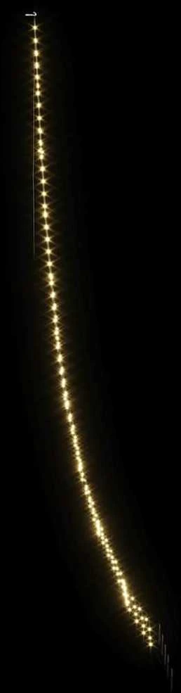 LED Kalėdinė eglutė su žemės kuoleliais Šilta balta 511 cm
