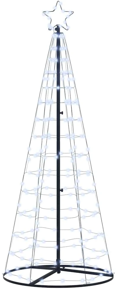 LED Kalėdų medis EKENAS 250 cm 390 LED Šalta balta Plienas