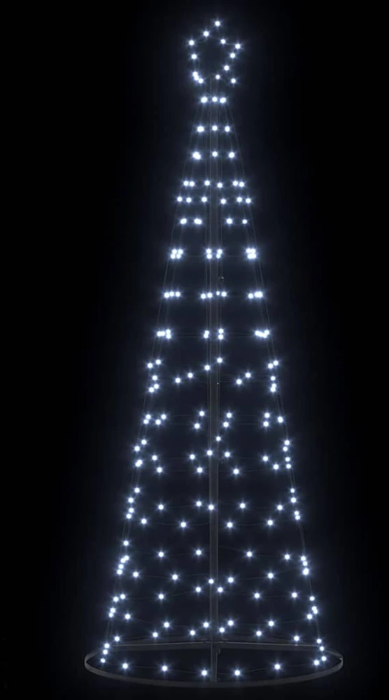 LED Kalėdų medis EKENAS 250 cm 390 LED Šalta balta Plienas