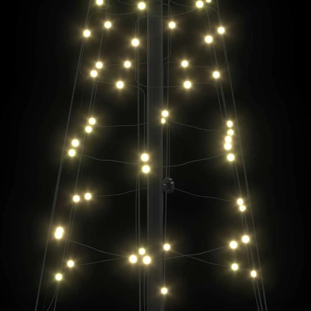 LED Kalėdų medis Šilta balta 250 cm Geležis